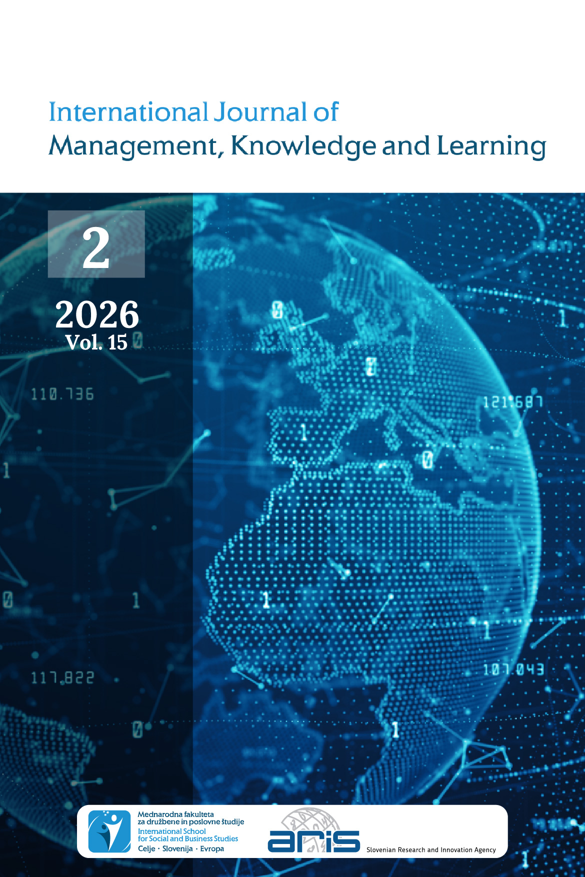 					View Vol. 15 No. 2 (2026): The International Journal of Management, Knowledge and Learning 
				